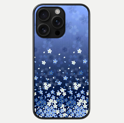Blue Starry Glass Case For iPhone 16 Pro Max by Custom World