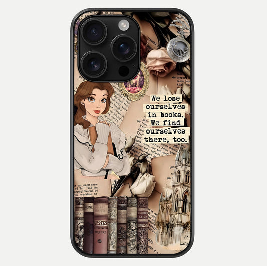 Bookish Dream World Glass Case For iPhone 16 Pro Max by Custom World