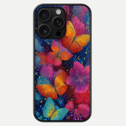 Butterfly Dream Mist Glass Case For iPhone 16 Pro Max by Custom World