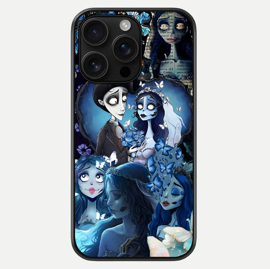 Butterfly Ghost Soul Glass Case For iPhone 16 Pro Max by Custom World