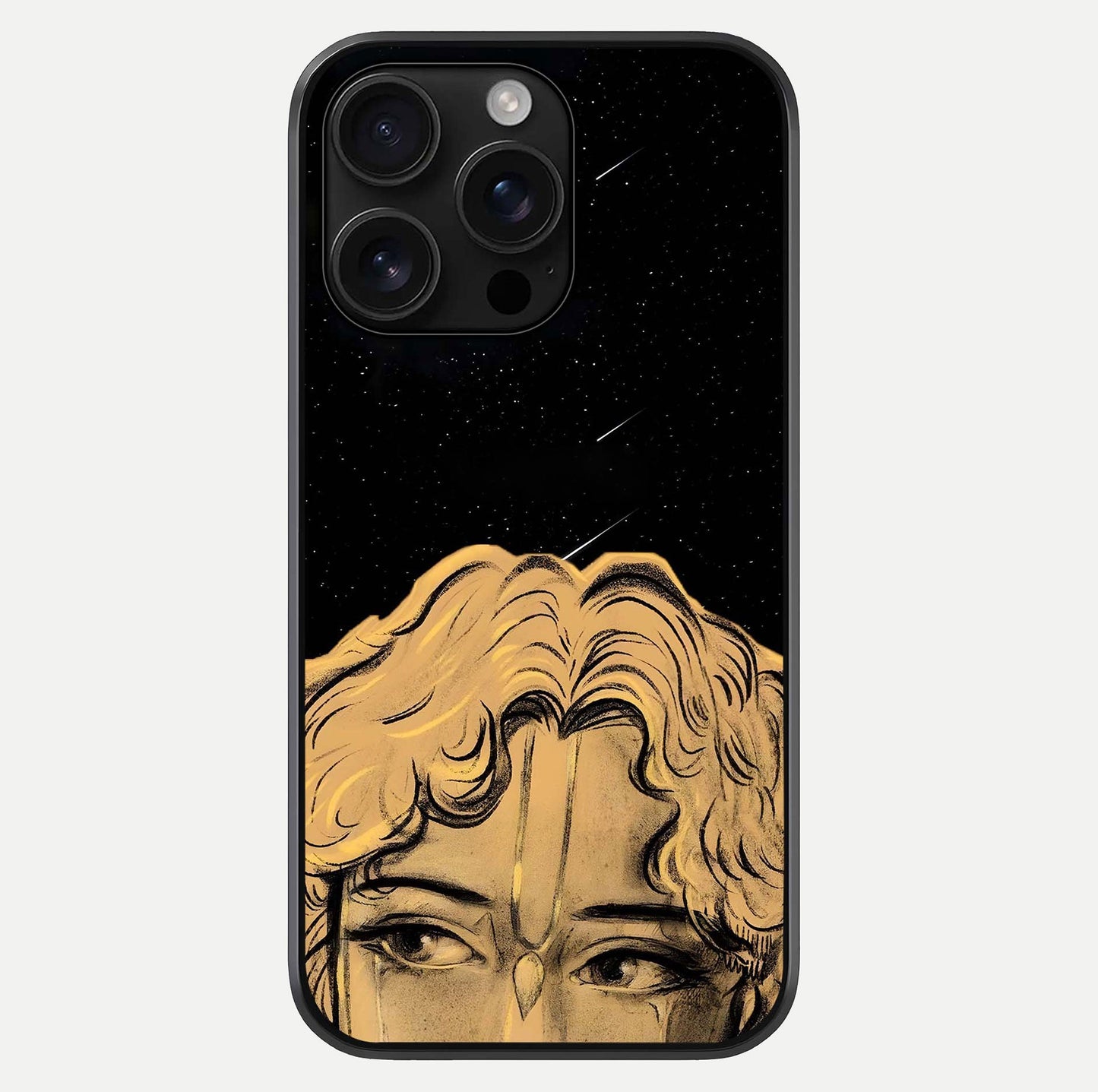 Celestial God’s Plan Glass Case For iPhone 16 Pro Max by Custom World