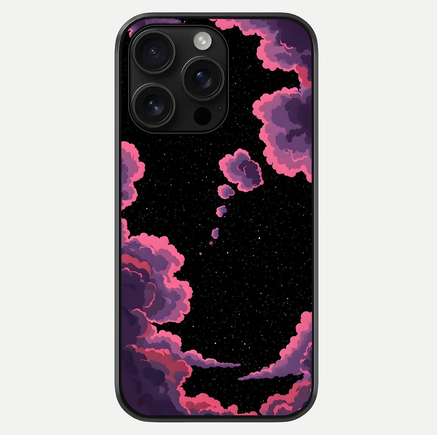 Cosmic Cloud Journey Glass Case For iPhone 16 Pro Max by Custom World