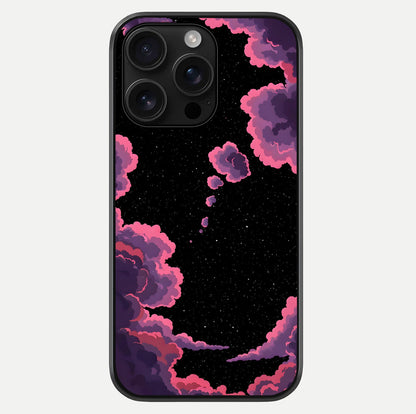 Cosmic Cloud Journey Glass Case For iPhone 16 Pro Max by Custom World