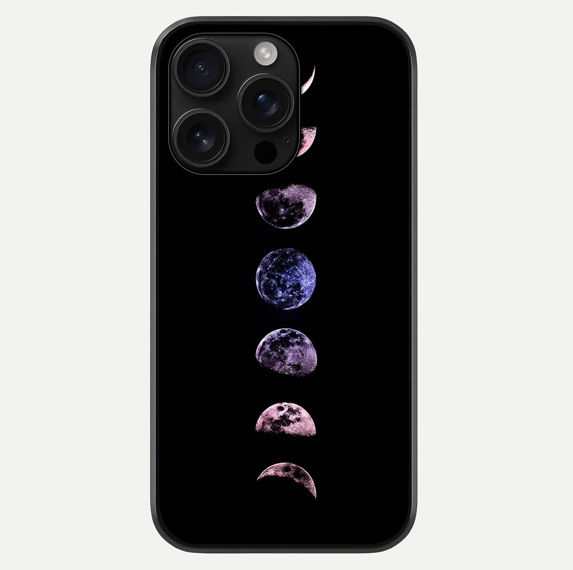 Crimson All Planets Glass Case For iPhone 16 Pro Max by Custom World