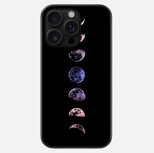 Crimson All Planets Glass Case For iPhone 16 Pro Max by Custom World