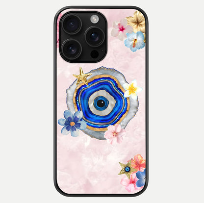 Divine Aura Bloom Glass Case For iPhone 16 Pro Max by Custom World
