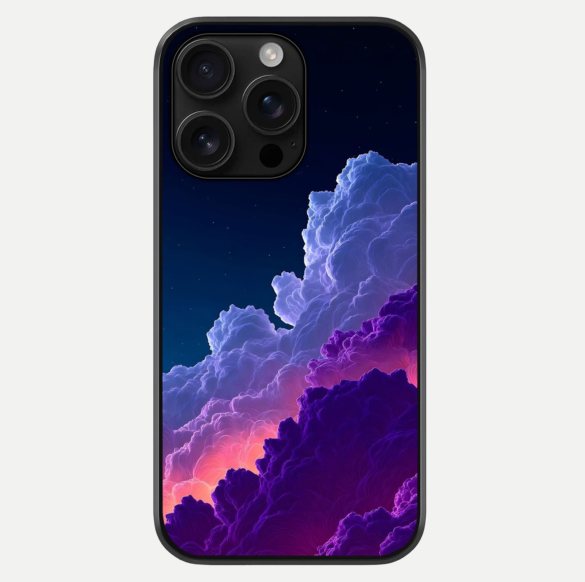 Dreamy Cloud Skies Glass Case For iPhone 16 Pro Max by Custom World