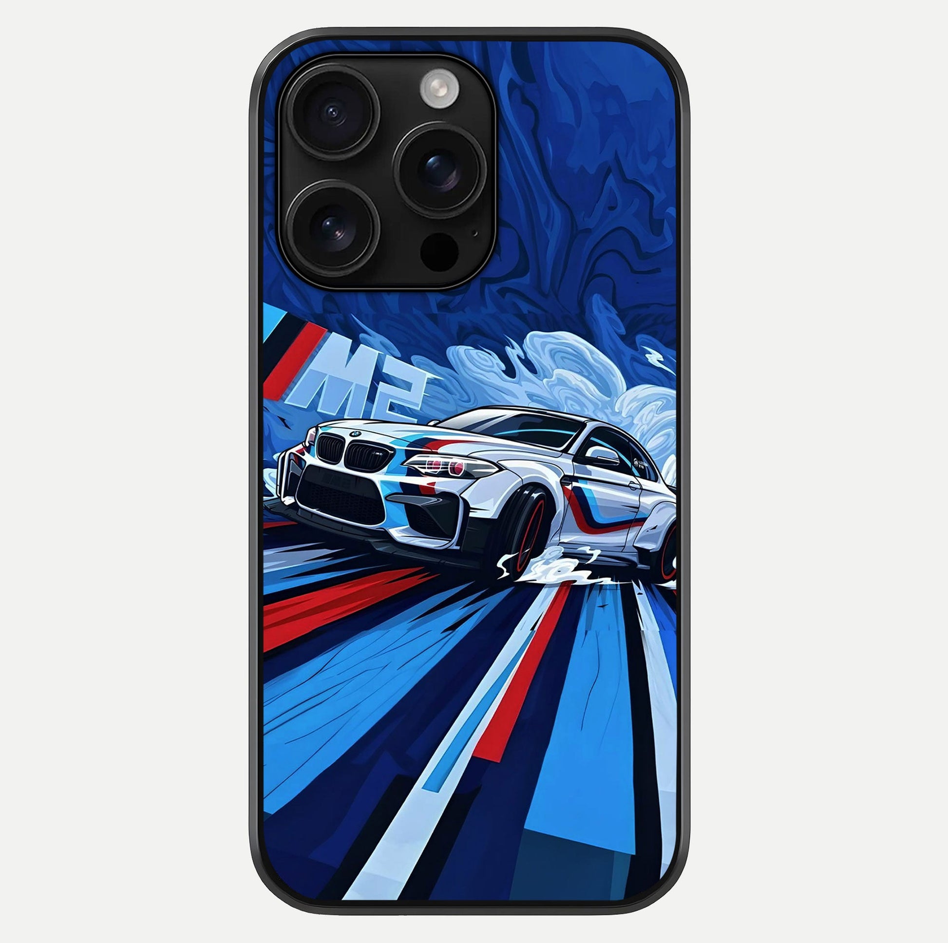 Drift Power Rush Glass Case For iPhone 16 Pro Max by Custom World