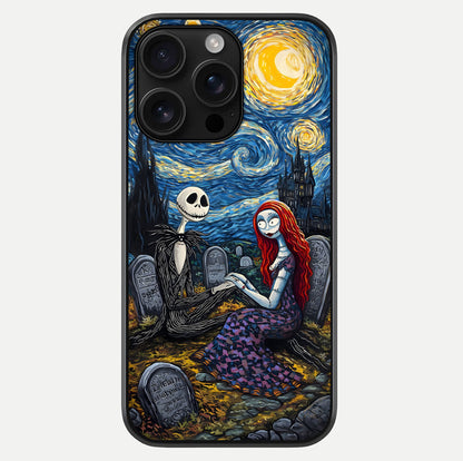 Eternal Night Love Glass Case For iPhone 16 Pro Max by Custom World