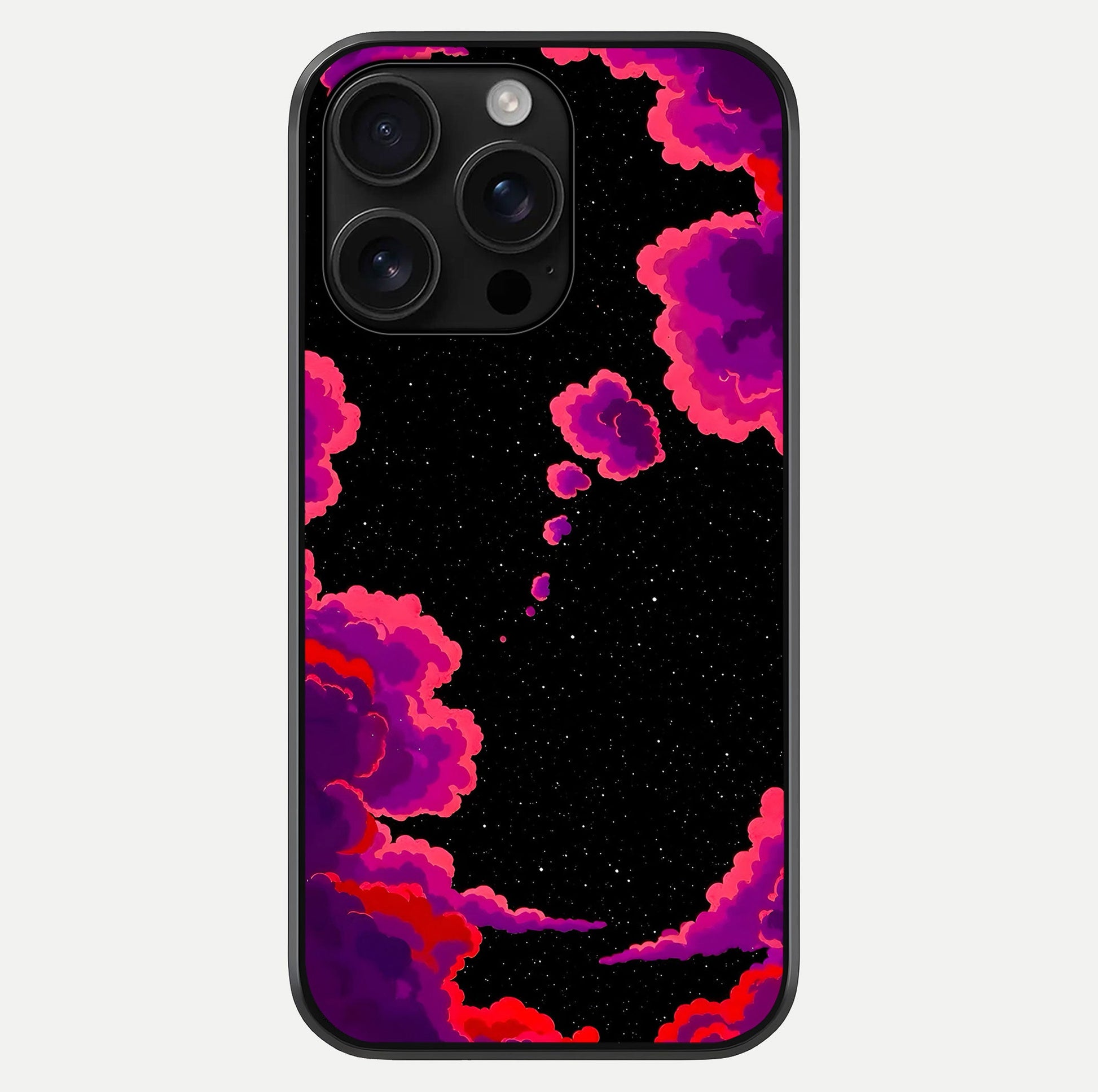 Galaxy Dream Frame Glass Case For iPhone 16 Pro Max by Custom World