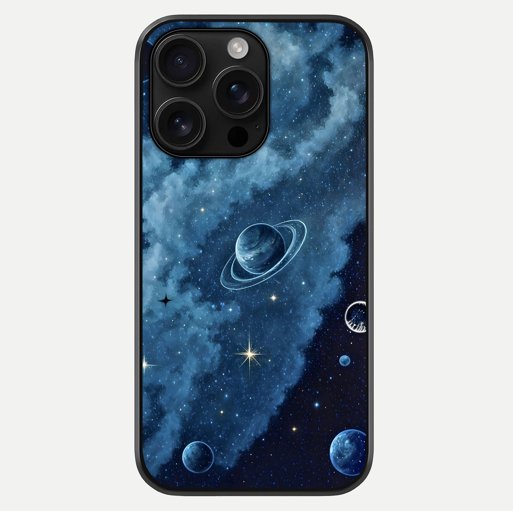 Galaxy Dream Space Glass Case For iPhone 16 Pro Max by Custom World