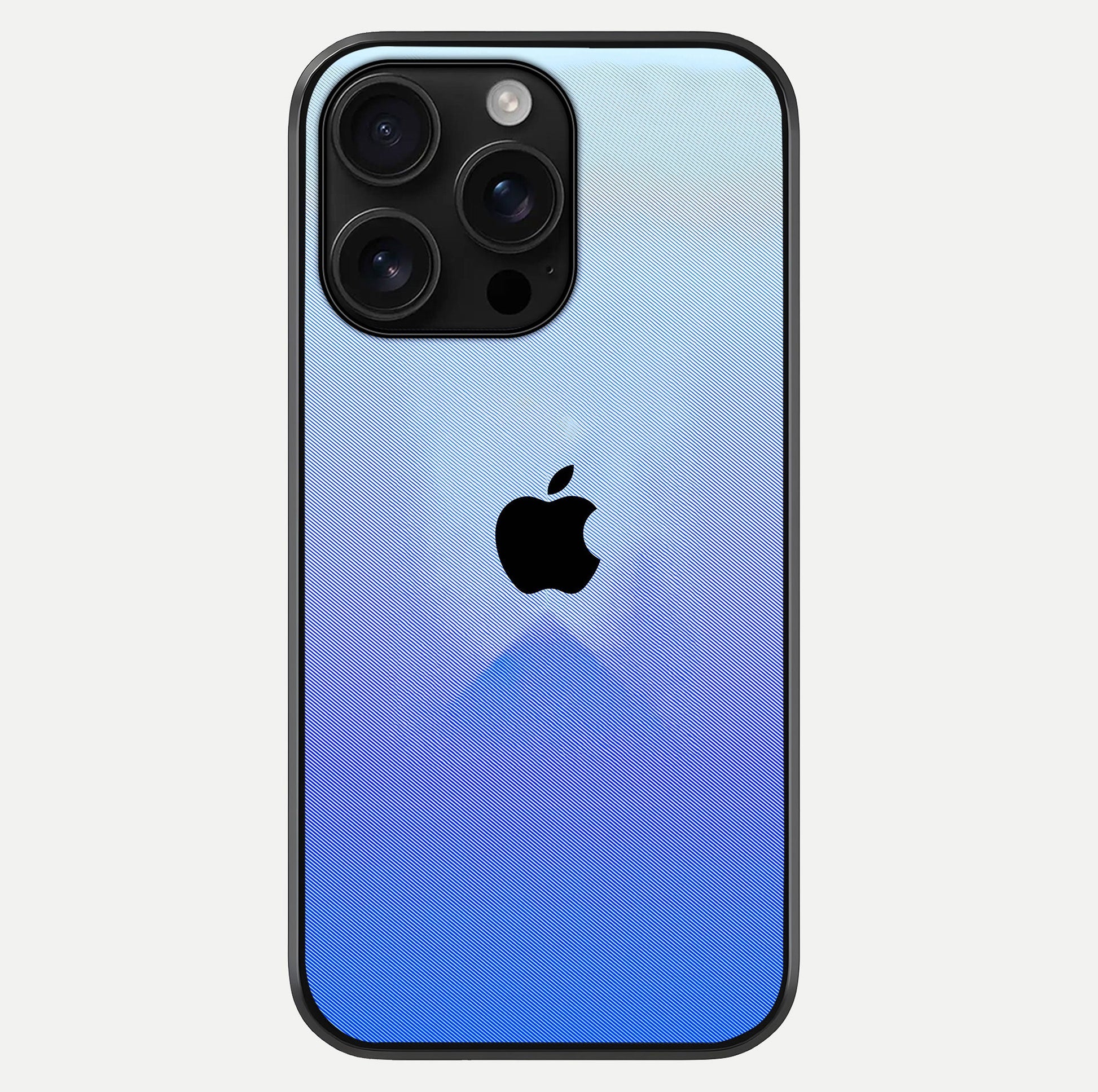 Gradient Apple Vibe Glass Case For iPhone 16 Pro Max by Custom World