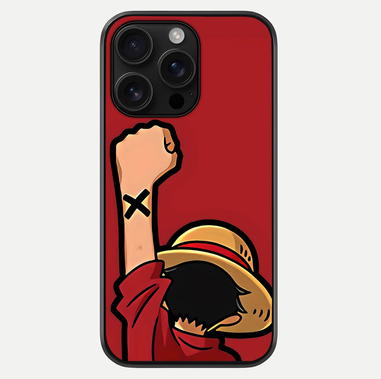 Luffy X Spirit Glass Case For iPhone 16 Pro Max by Custom World