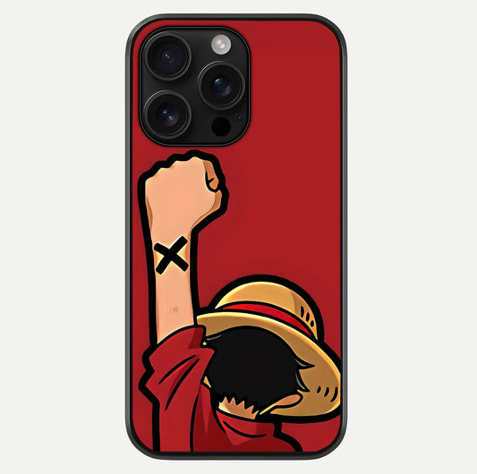 Luffy X Spirit Glass Case For iPhone 16 Pro Max by Custom World
