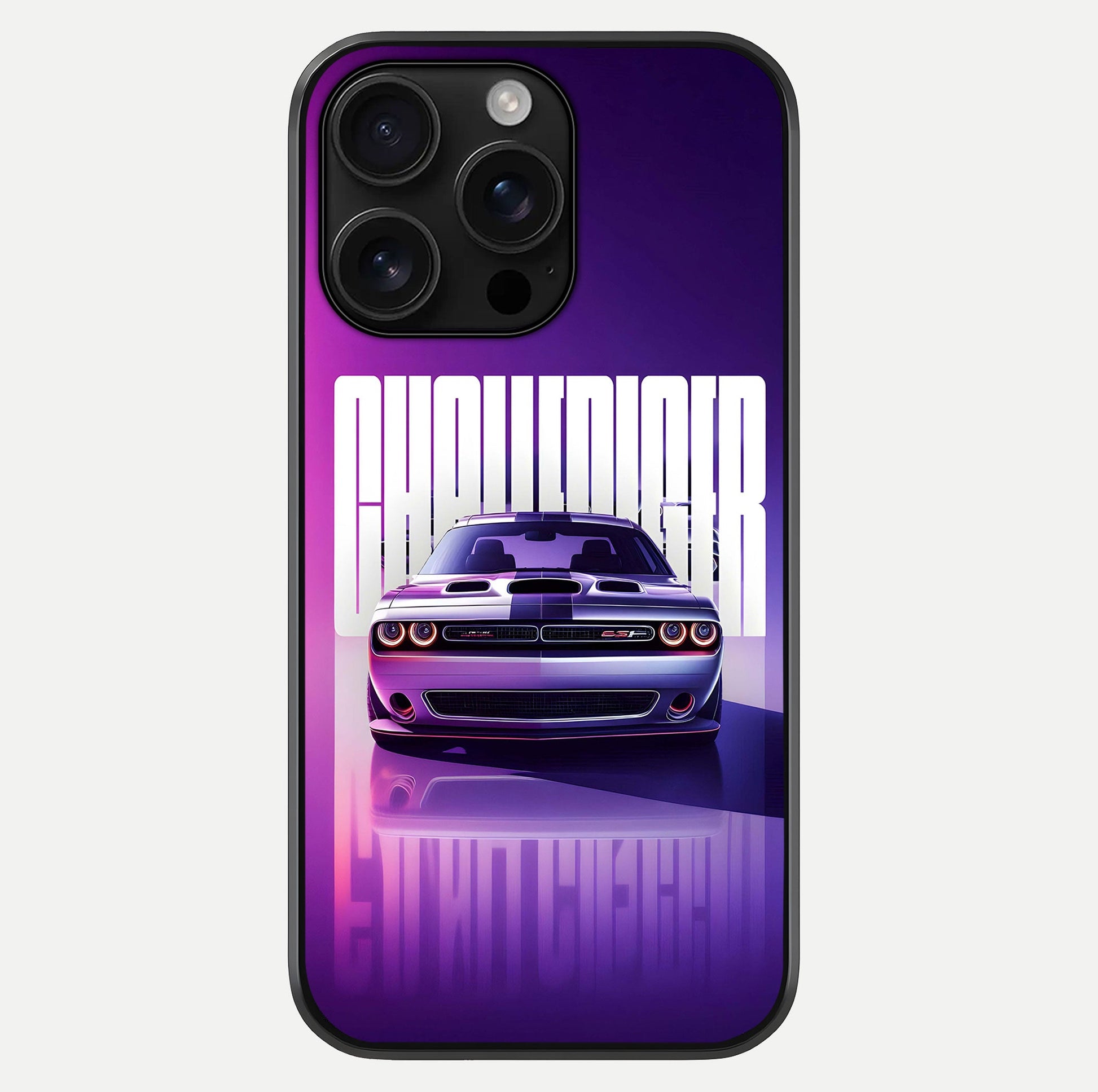 Midnight Muscle Ride Glass Case For iPhone 16 Pro Max by Custom World