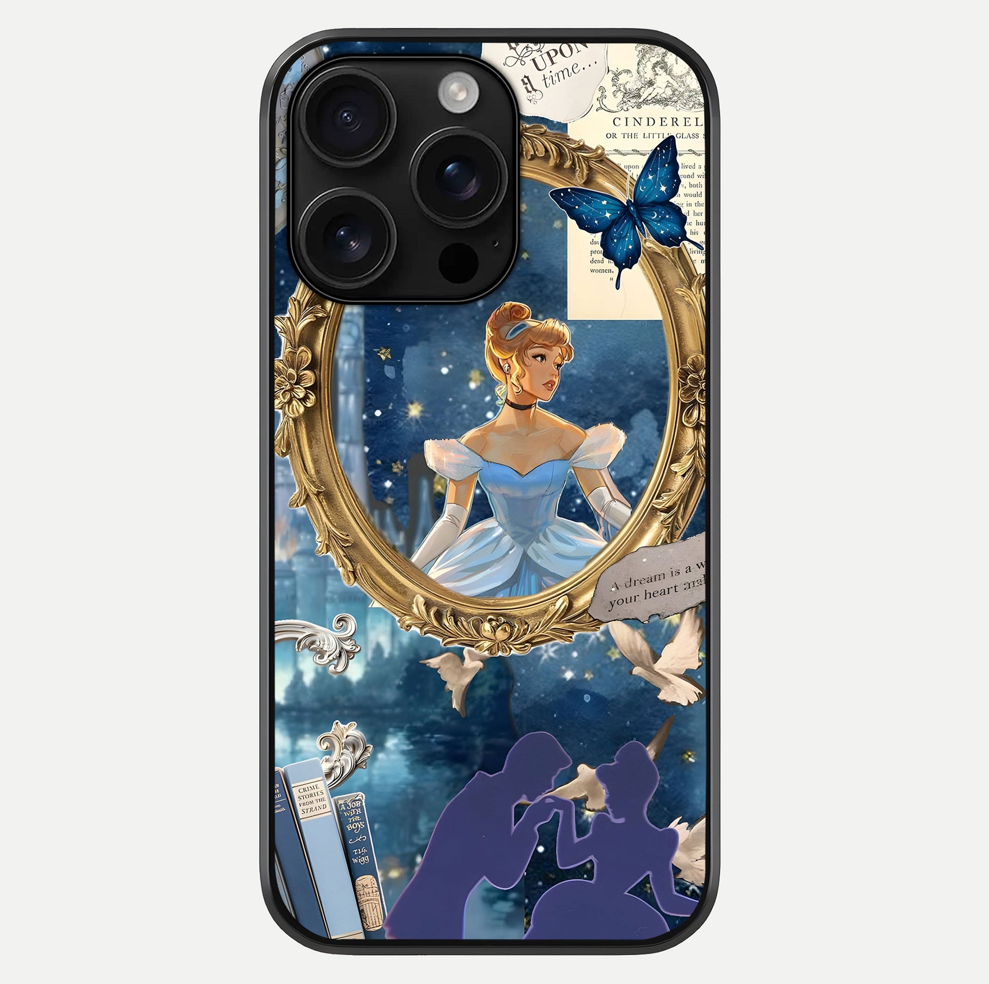 Midnight Queen Glass Case For iPhone 16 Pro Max by Custom World