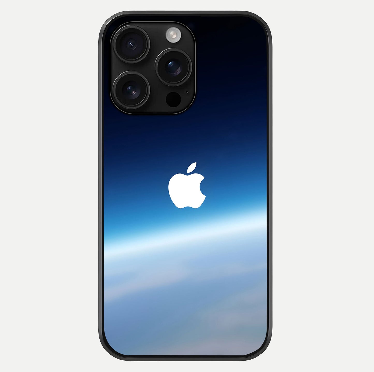 Minimal Apple Sky Glass Case For iPhone 16 Pro Max by Custom World