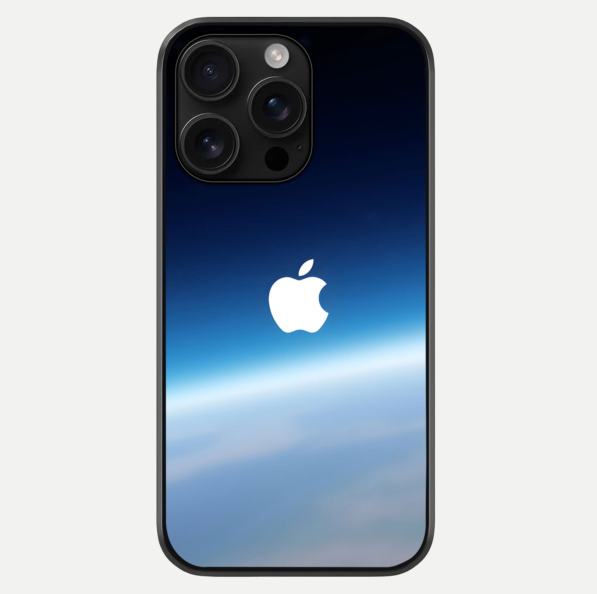 Minimal Apple Sky Glass Case For iPhone 16 Pro Max by Custom World