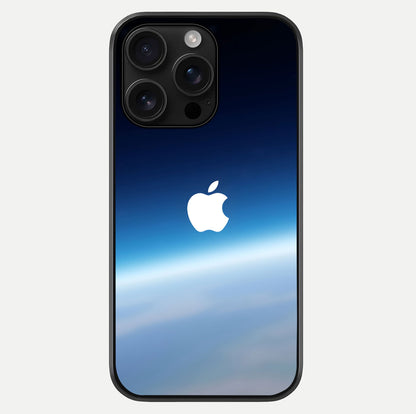 Minimal Apple Sky Glass Case For iPhone 16 Pro Max by Custom World