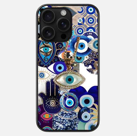 Mystic Charm Eye Glass Case For iPhone 16 Pro Max by Custom World