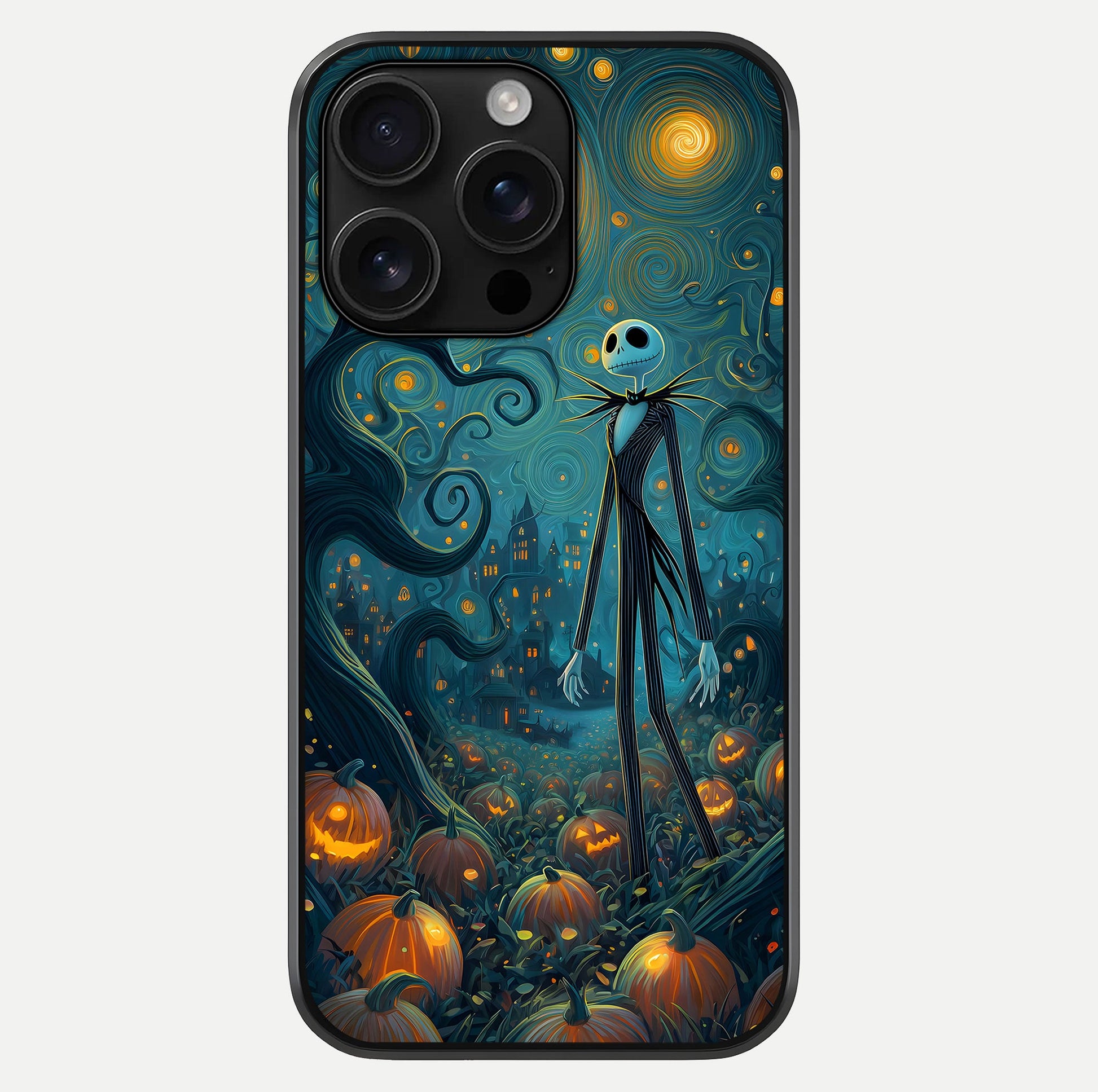 Pumpkin Moonlight Tale Glass Case For iPhone 16 Pro Max by Custom World