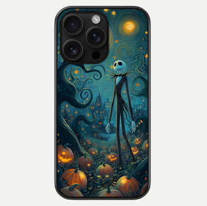 Pumpkin Moonlight Tale Glass Case For iPhone 16 Pro Max by Custom World