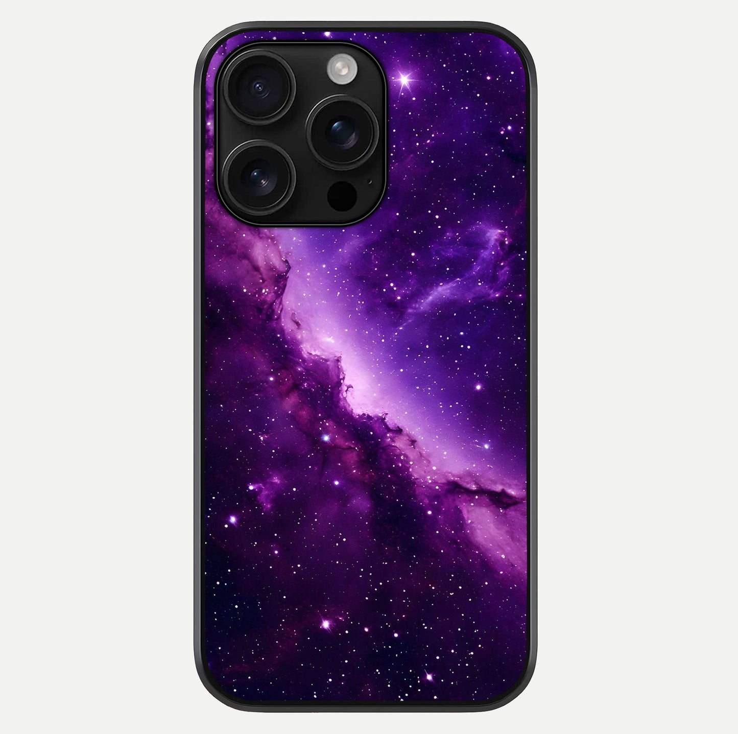 Purple Shade Sky Glass Case For iPhone 16 Pro Max by Custom World