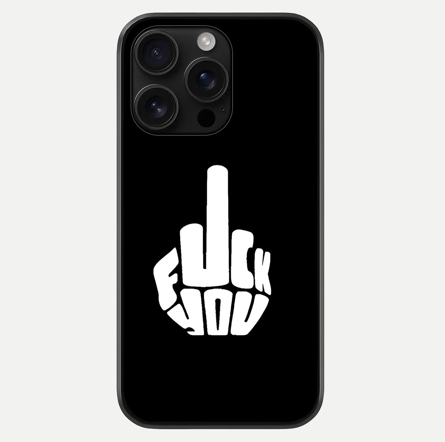 Rebel Mode On Glass Case For iPhone 16 Pro Max by Custom World