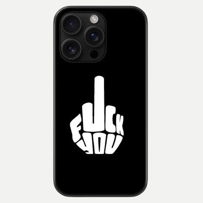 Rebel Mode On Glass Case For iPhone 16 Pro Max by Custom World