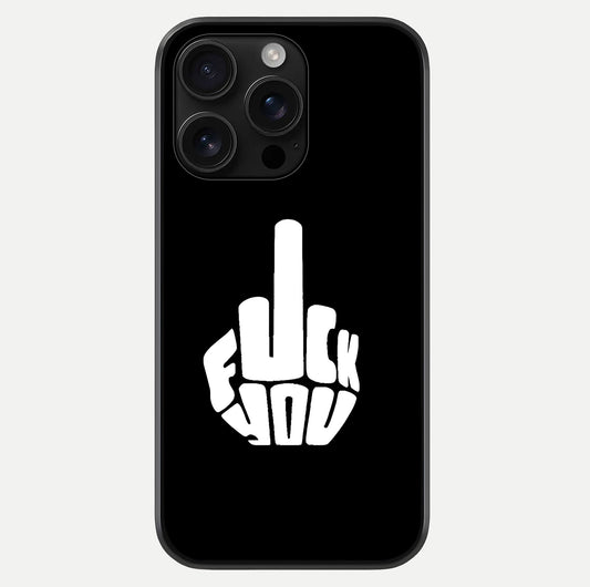 Rebel Mode On Glass Case For iPhone 16 Pro Max by Custom World