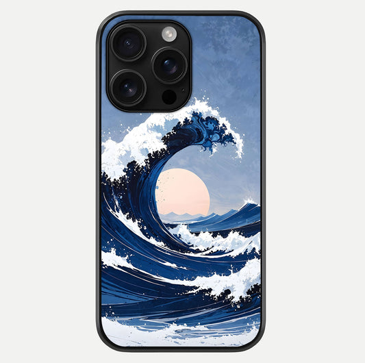 Rising Tide Power Glass Case For iPhone 16 Pro Max by Custom World