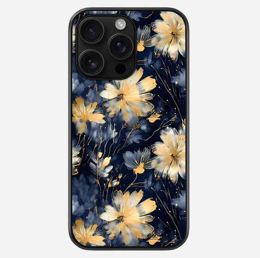 Royal Petal Dream Glass Case For iPhone 16 Pro Max by Custom World