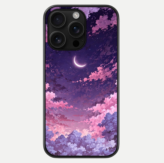 Sky Drift Clouds Glass Case For iPhone 16 Pro Max by Custom World