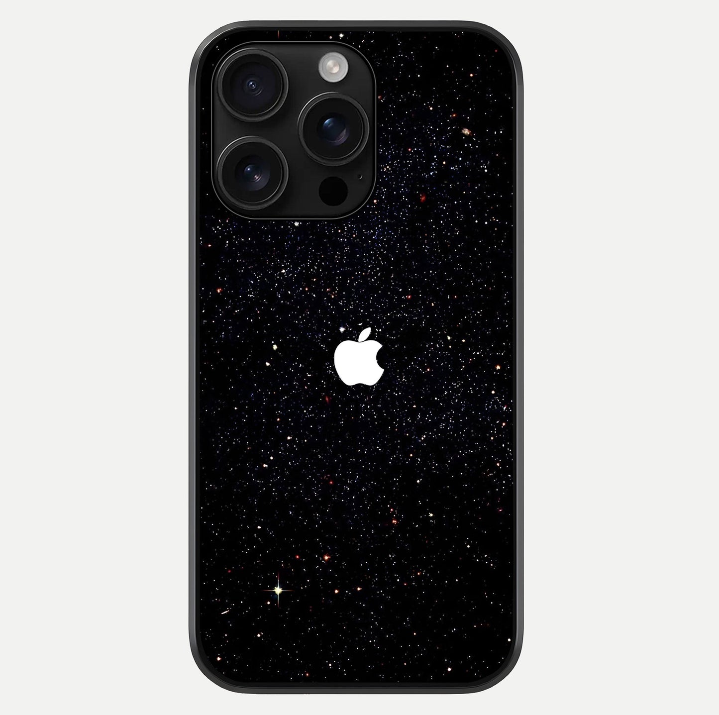 Starry Apple Galaxy Glass Case For iPhone 16 Pro Max by Custom World