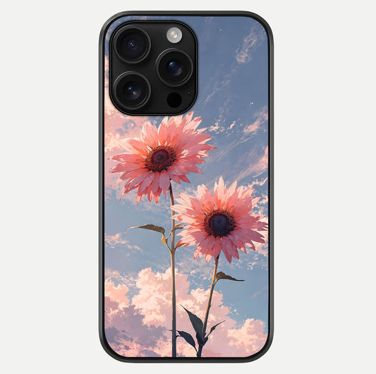 Sunlit Daisy Glow Glass Case For iPhone 16 Pro Max by Custom World