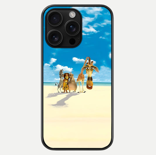 Tropical Fun Squad Glass Case For iPhone 16 Pro Max by Custom World