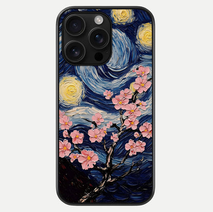 Van Gogh Scenery Glass Case For iPhone 16 Pro Max by Custom World