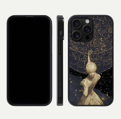 Taylor Swift Girl Glass Case for iPhone 16 Pro Max front & back layout showing clean edge and vivid print