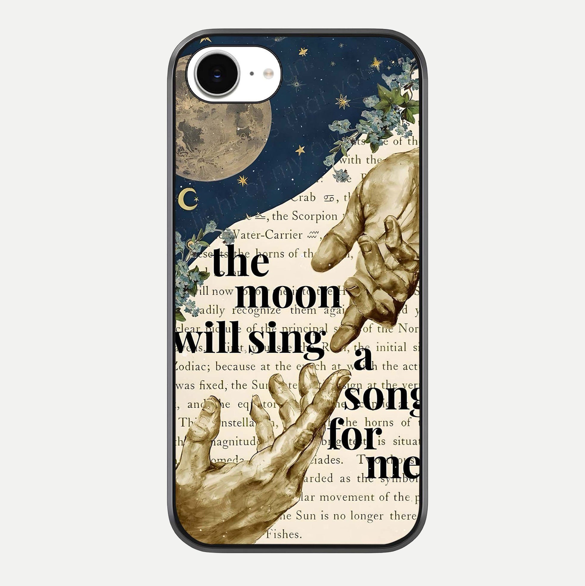 Aesthetic Divine Glass Case For iPhone 16e by Custom World