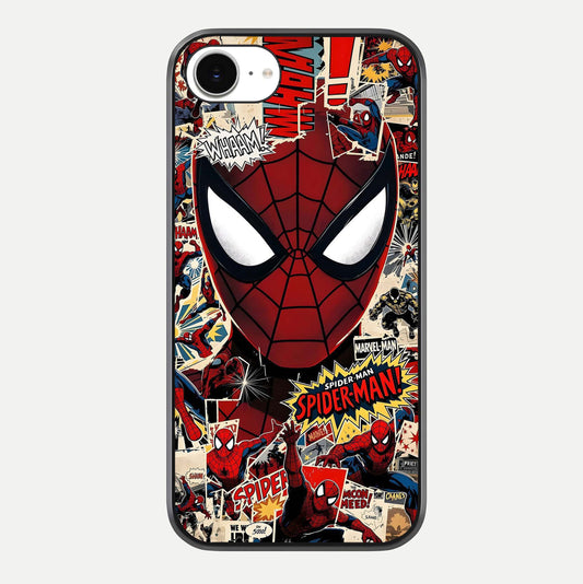 Aesthetic Wonder Spider Glass Case For iPhone 16e by Custom World