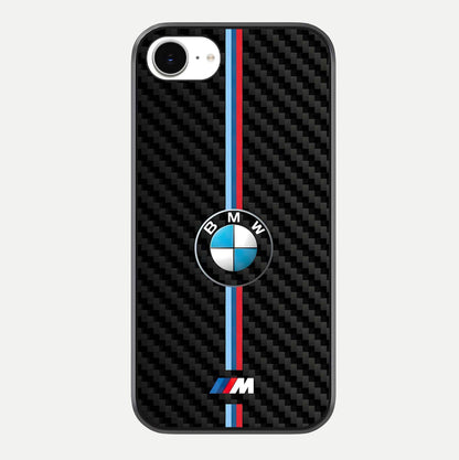 BMW Pattern Glass Case For iPhone 16e by Custom World