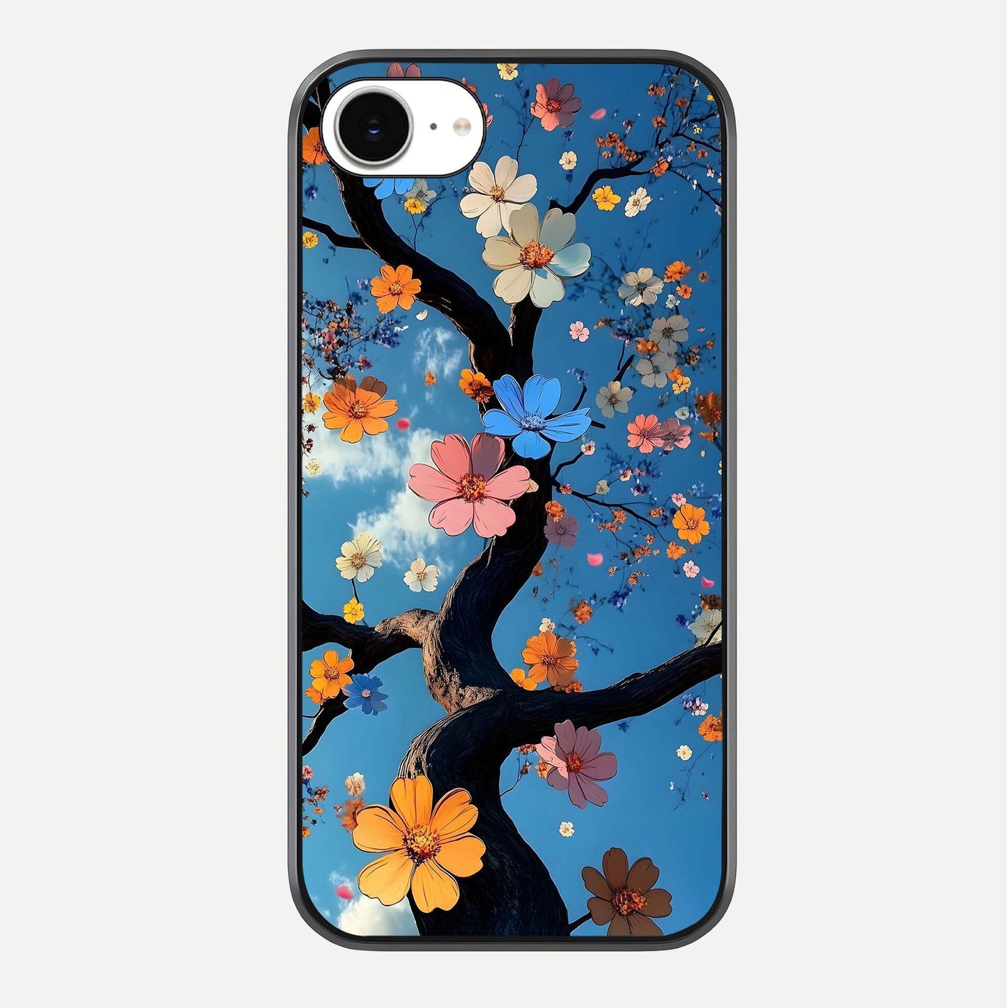 Blossom Dream Sky Glass Case For iPhone 16e by Custom World