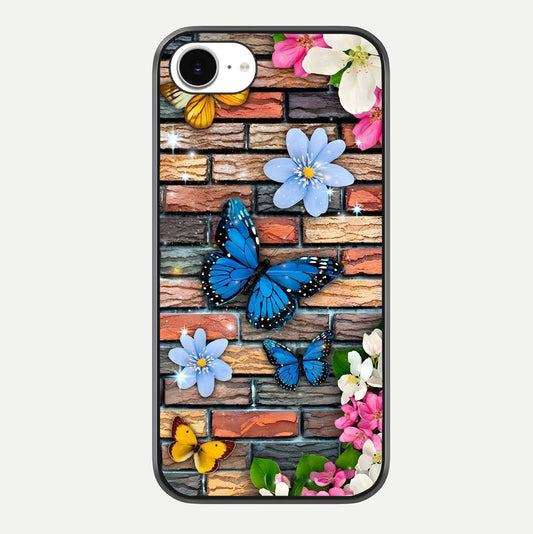 Brick Bloom Flight Glass Case For iPhone 16e by Custom World