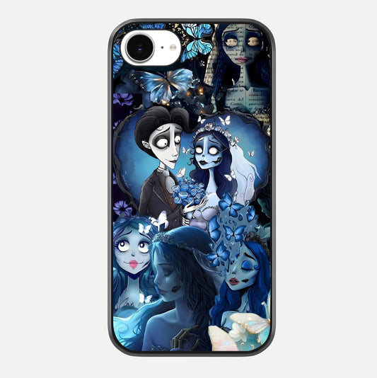 Butterfly Ghost Soul Glass Case For iPhone 16e by Custom World