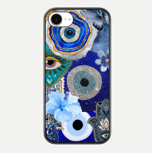 Celestial Celestial Blue Vision Glass Case For iPhone 16e by Custom World