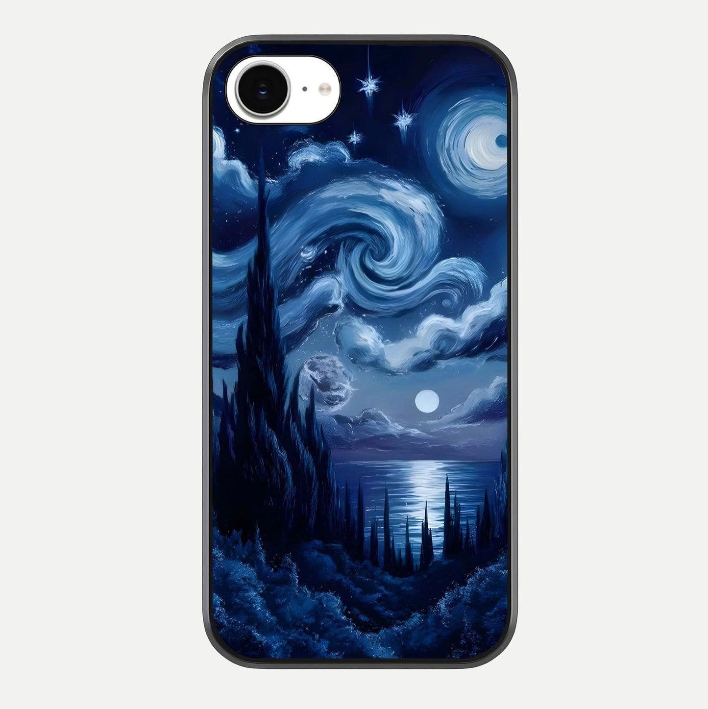 Celestial Dream Van Gogh Glass Case For iPhone 16e by Custom World