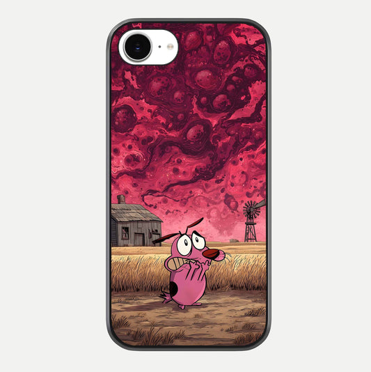 Courage Under Sky Glass Case For iPhone 16e by Custom World