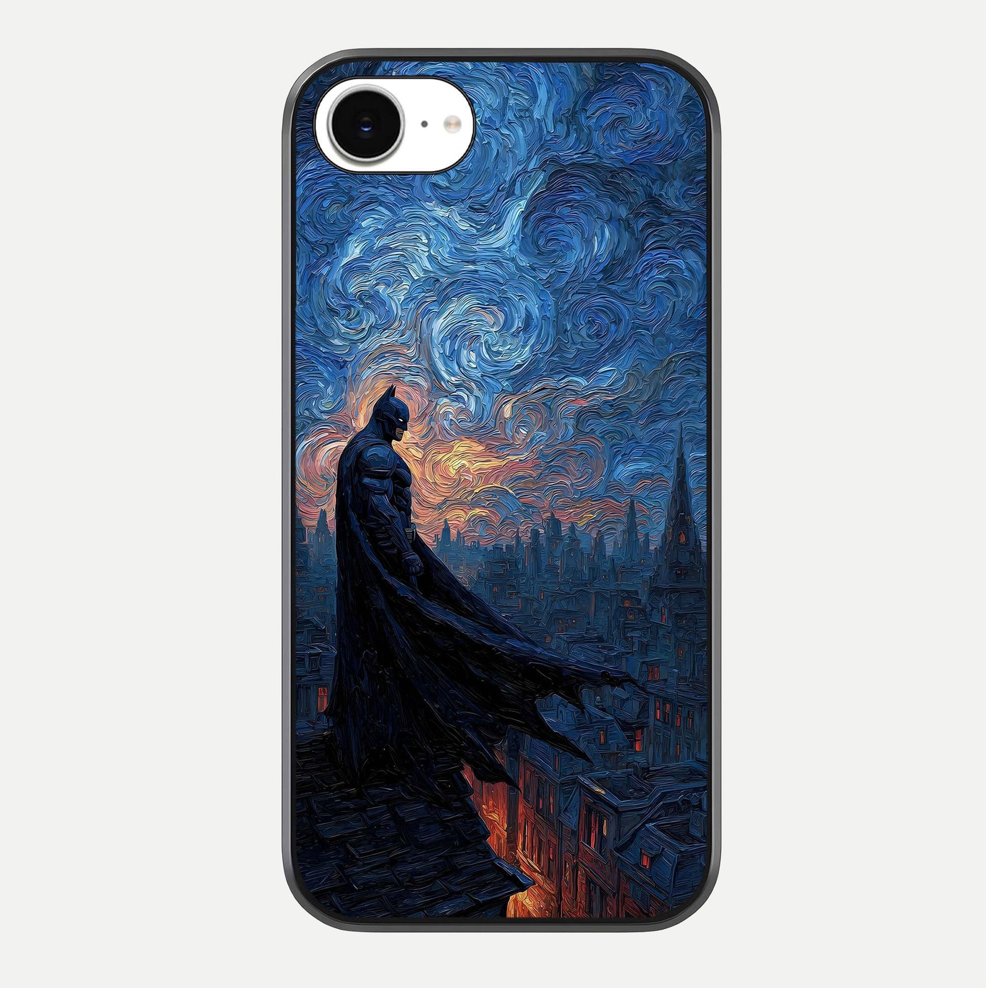 Dark Knight Dusk Glass Case For iPhone 16e by Custom World