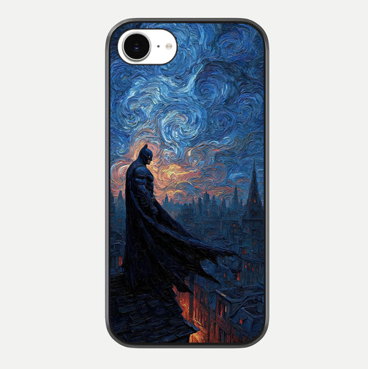 Dark Knight Dusk Glass Case For iPhone 16e by Custom World