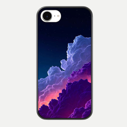 Dreamy Cloud Skies Glass Case For iPhone 16e by Custom World